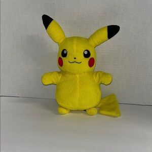 Pokemon Pikachu Plush Toy in Yellow and Black